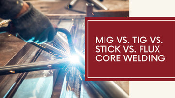 MIG vs. TIG vs. Stick vs. Tecniche di Saldatura a Nucleo di Flusso