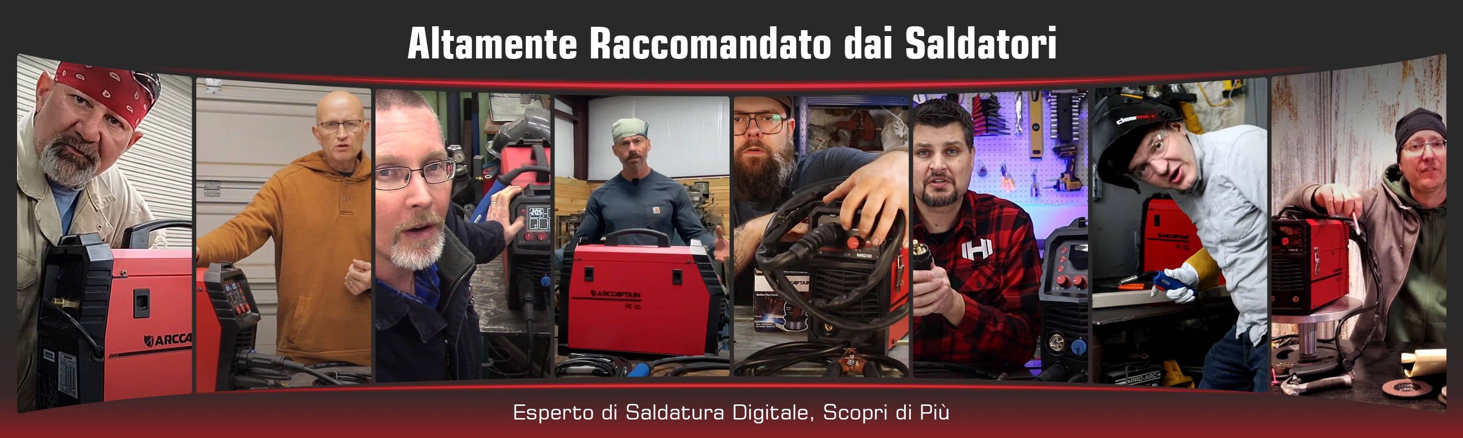 Arccaptain Consigliato dagli influencer