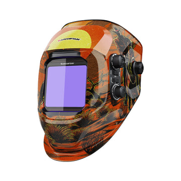 Casco per saldatura VisionMax X200, cappuccio regolabile e confortevole, design cowboy