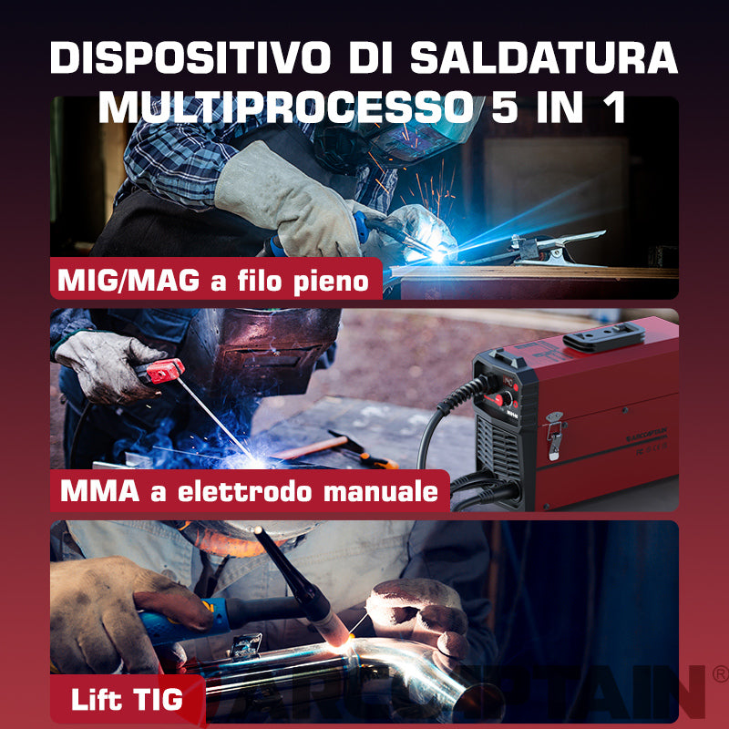 Saldatrice Mig senza flusso di gas MIG140