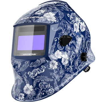 Arccaptain Welding Helmet Auto Dark Porcelain Whisper