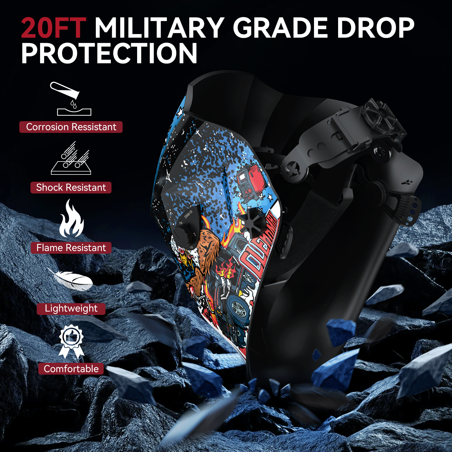 Kit Lenti Di Ricambio Per Casco Saldatura Autoscurante - 5 Interne + 5 Esterne, Per TIG/MIG/ARC - Foto 5