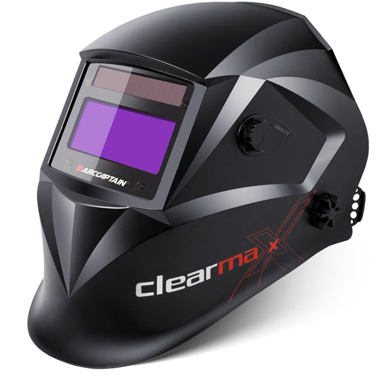 Casco per saldatura digitale ARCCAPTAIN con oscuramento automatico e regolazione della sensibilità